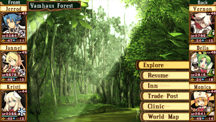 Class of Heroes: azione e strategia su PSP