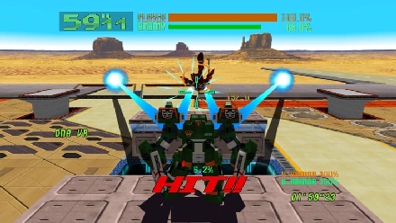 Cyber Trooper Virtual On Oratorio Tangram approda su Xbox 360