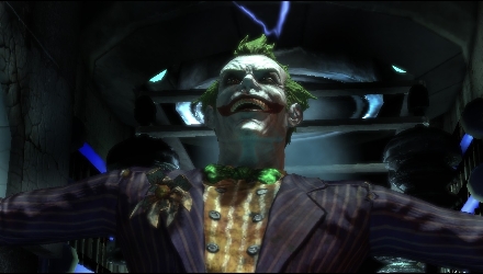 Joker giocabile nella versione PlayStation 3 di Batman: Arkham Asylum!