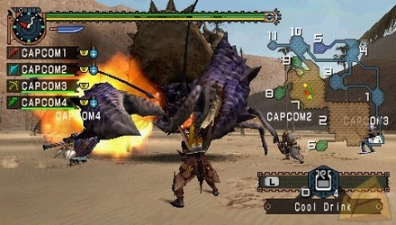 Capcom prepara l'esordio di Monster Hunter Freedom: Unite