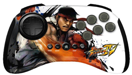 Uno speciale controller per la versione PC di Street Fighter IV