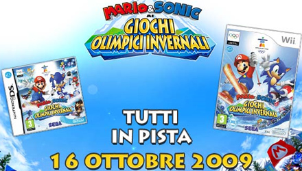 Mario & Sonic sulla neve di Vancouver dal 16 ottobre