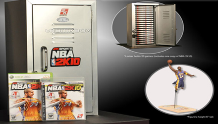 Edizione speciale per NBA 2K10 per il decimo anniversario della serie