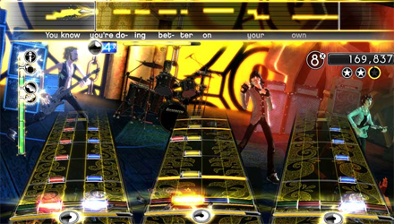 Disponibile Rock Band per iPhone e iPod Touch