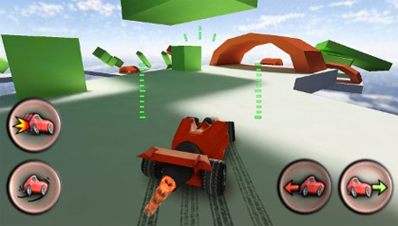 Salti, acrobazie e manovre spericolate su iPhone con Jet Car Stunts