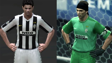 PES 2010 patch: divisa Juventus ufficiale, con nuovo sponsor Iveco