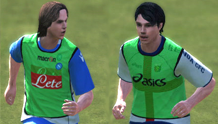 PES 2010 Patch: divise di allenamento per Bari, Genoa, Napoli e Parma