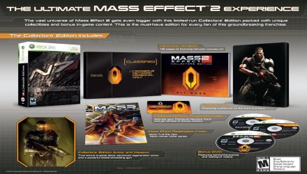 Rivelati i contenuti della Collector's Edition di Mass Effect 2