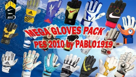 PES 2010 patch: 25 nuove paia di guanti per portiere nel Mega Gloves Pack