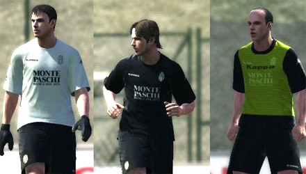 PES 2010 patch: divisa di allenamento per il Siena