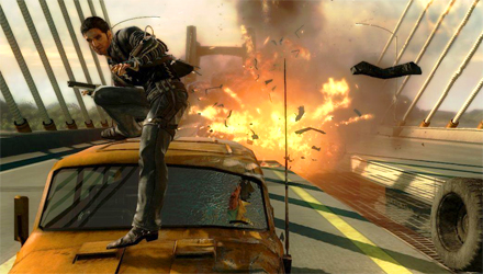 Just Cause 2, tecnologia 3D e Steamworks