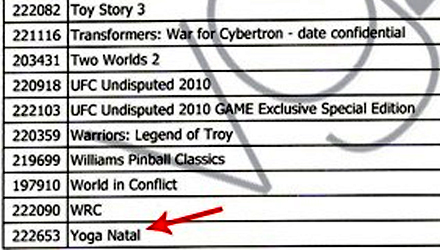 Yoga Natal in arrivo per Xbox 360 a fine ottobre