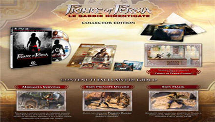 Annunciata la Collector Edition di Prince of Persia: Le Sabbie Dimenticate