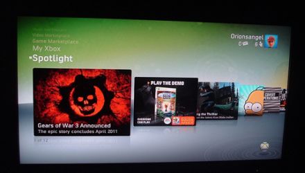 Gears of War 3 annunciato sulla dashboard di Xbox 360