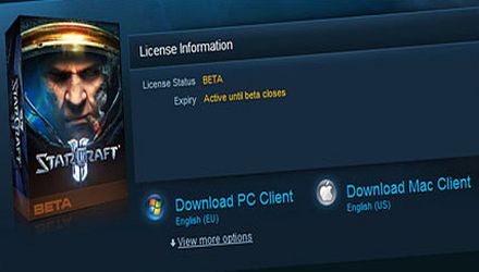 Disponibile la beta di Starcraft II per Mac