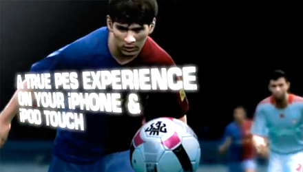 Pro Evolution Soccer 2010 disponibile su iPhone e iPod touch, ecco il trailer