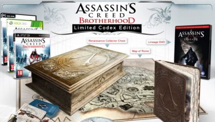 In Europa la Limited Codex Edition di Assassins Creed: Brotherhood