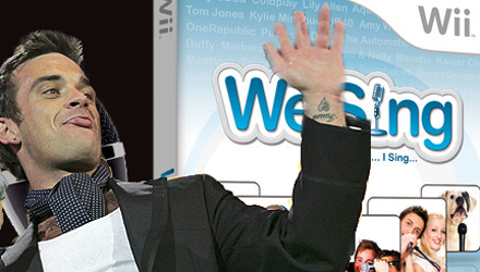 We Sing: Robbie Williams annunciato per Nintendo Wii