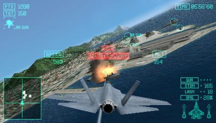 Ace Combat: Joint Assault pronto a uscire su PSP