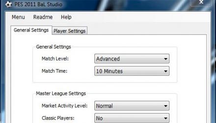 PES 2011: un editor Windows per la versione PC del gioco