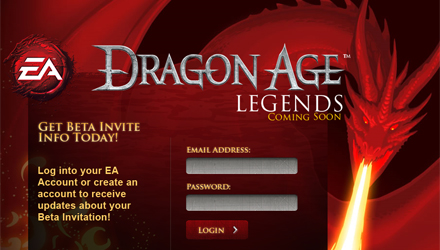 Bioware rivela Dragon Age Legends per Facebook
