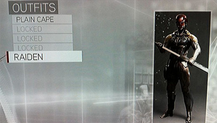 Raiden di Metal Gear Solid in Assassin's Creed: Brotherhood