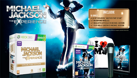 Michael Jackson: The Experience Collector Edition per Xbox 360