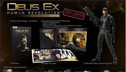 Deus Ex: Human Revolution, arriva la Collector's Edition