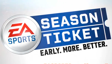 EA Sports Season Ticket per FIFA, NHL, Tiger Wood, Madden e NCAA