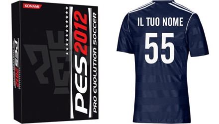 PES 2012: Edizione Soccer Deluxe, con maglietta personalizzata