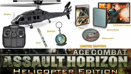 Ace Combat: Assault Horizon, annunciata la Helicopter Edition