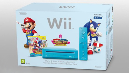 Mario & Sonic in un bundle la nuova Wii blu
