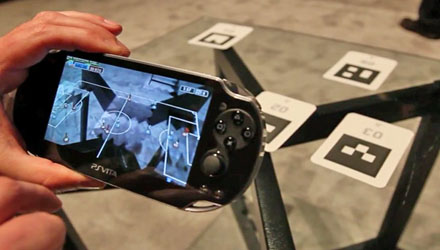 Table Soccer: la realtà aumentata scende in campo su PS Vita