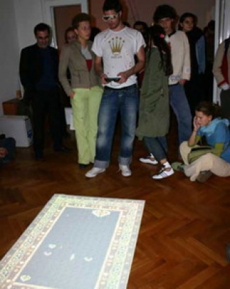 Il tappeto di Space Invaders