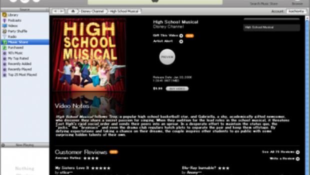 Disney e iTunes: 500.000 download di film