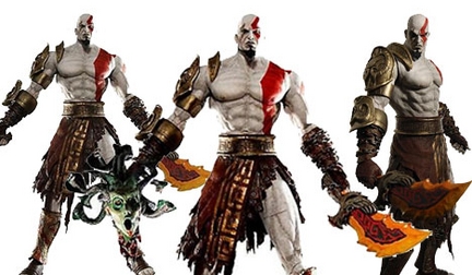 L'action figure di Kratos