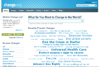 Cosa vuoi cambiare nel mondo?