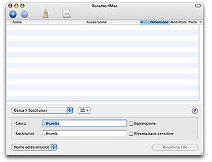 Rinominare file multipli