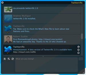 Twitterrific 2.0 beta