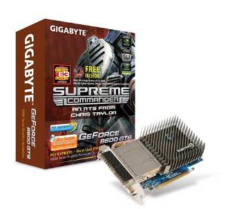 GeForce 8600GTS SilentPipe 3 da Gigabyte