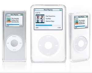 Case trasparente per iPod