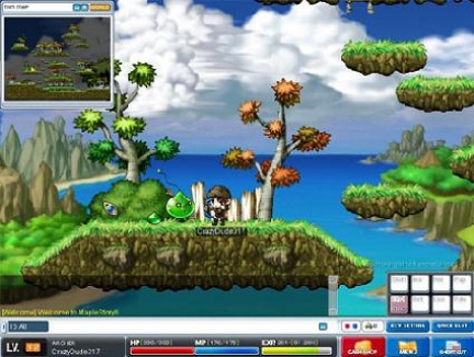 Maple Story in video