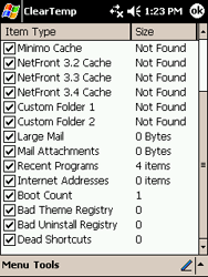 Alleggerire il registro dei Pocket PC