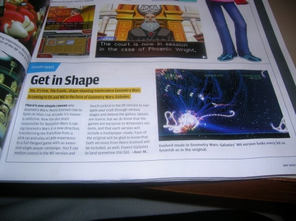 Geometry Wars: Galaxies su Wii e DS