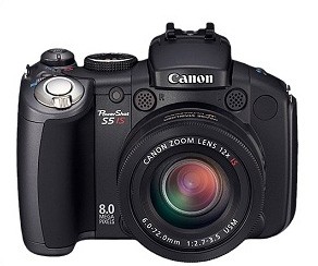 PowerShot S5 IS bella anche all'interno