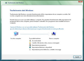 Migrare a Windows Vista? Niente paura, c'è il Trasferimento Dati Windows!