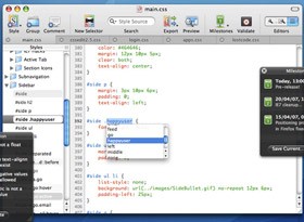 CSS Edit, i fogli di stile per Mac