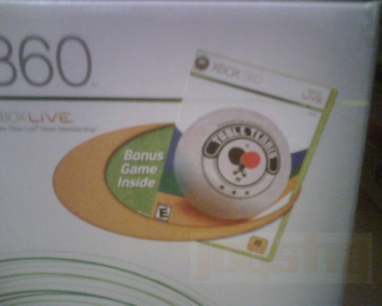 Xbox 360 in bundle con Table Tennis