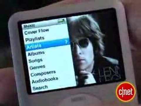 Ipod Nano CNET first Look