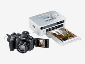 Il due in uno di Canon: SELPHY CP520 + fotocamera digitale